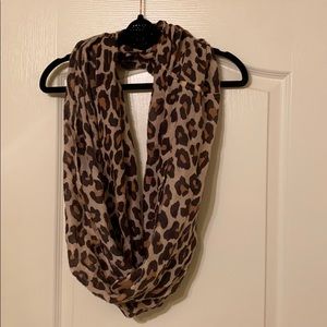 Cheetah infinity scarf